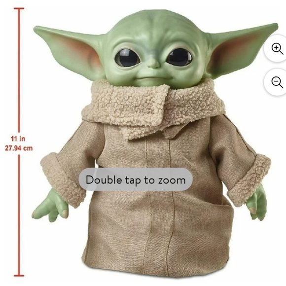 Star Wars 11" plush Grogu doll 💚 - Picture 2 of 7